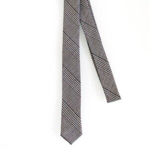 H & M Men's Glen Plaid Skinny Tie